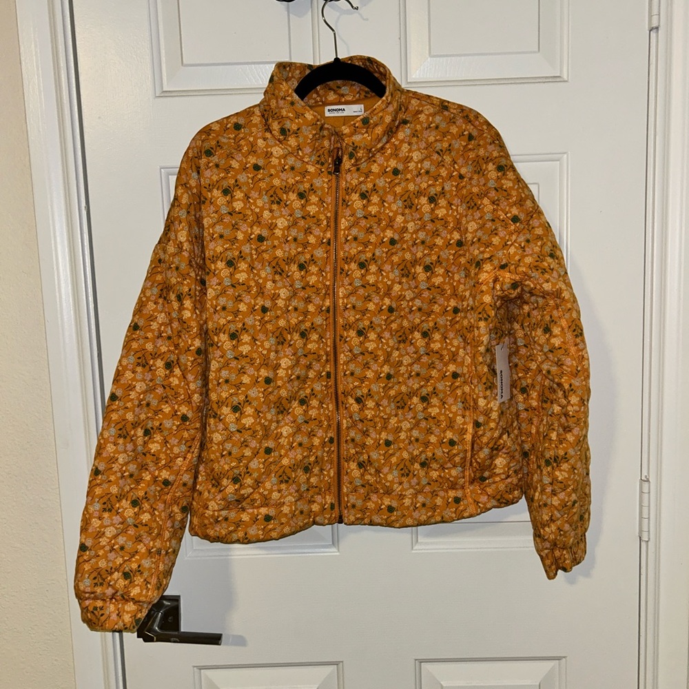 Sonoma, floral patterned jacket